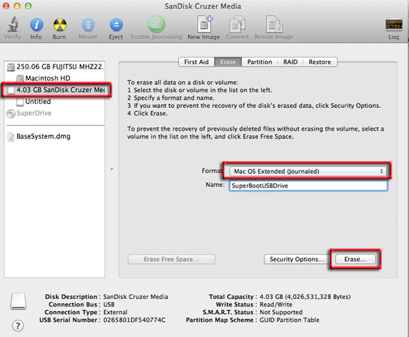 make os x recovery usb